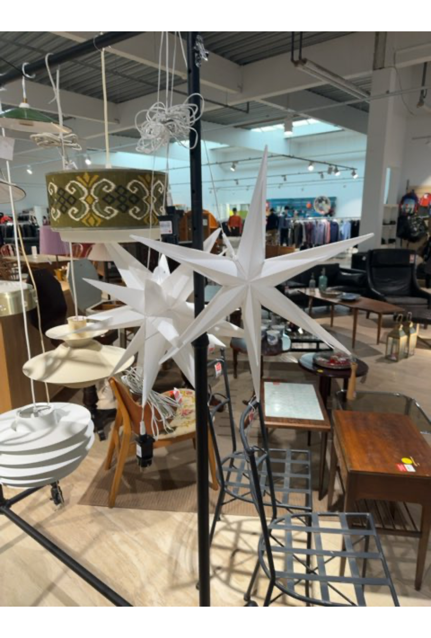 Julestjerne lampe
